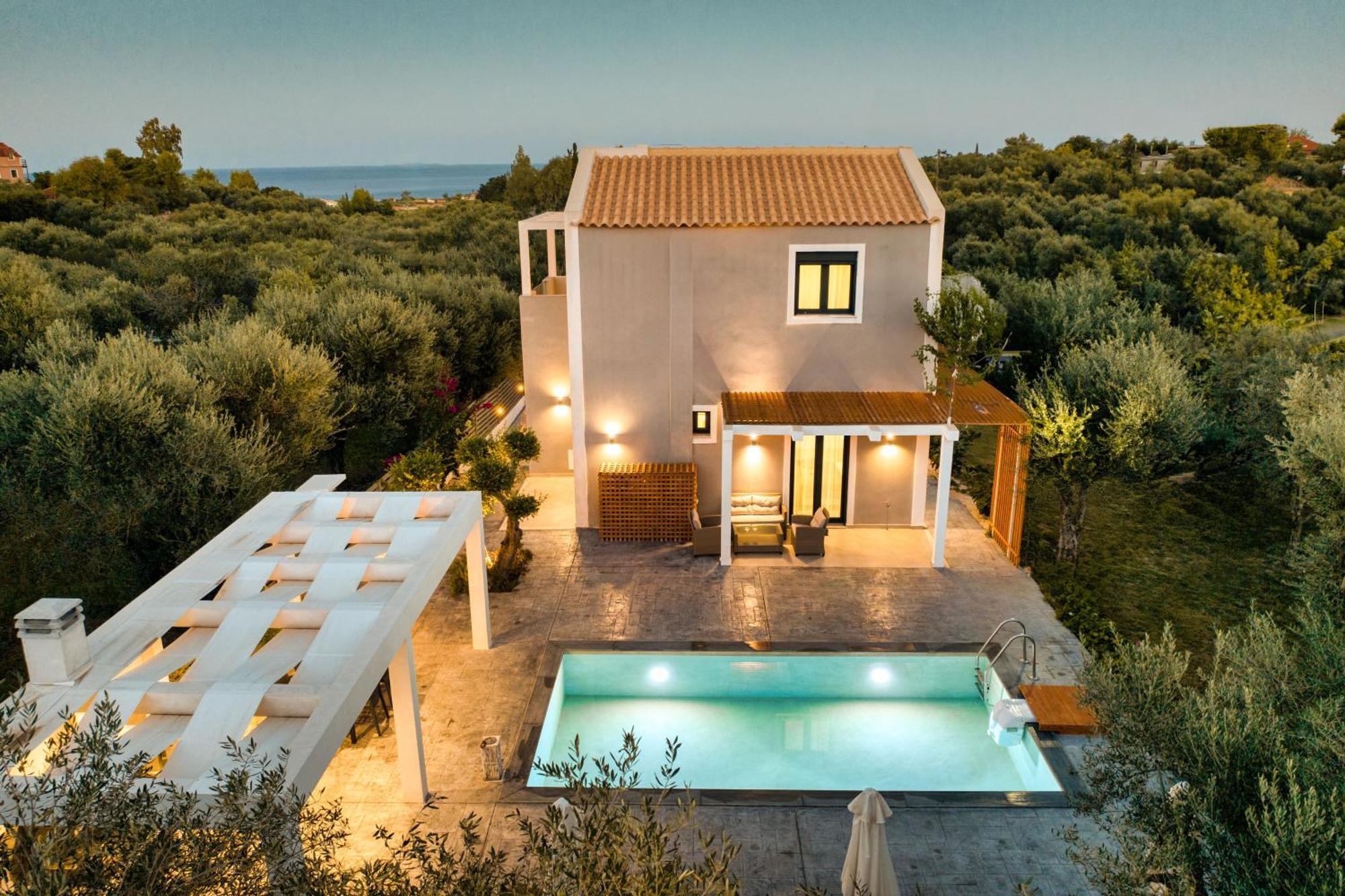 Valeria Private Villa Plános Dış mekan fotoğraf