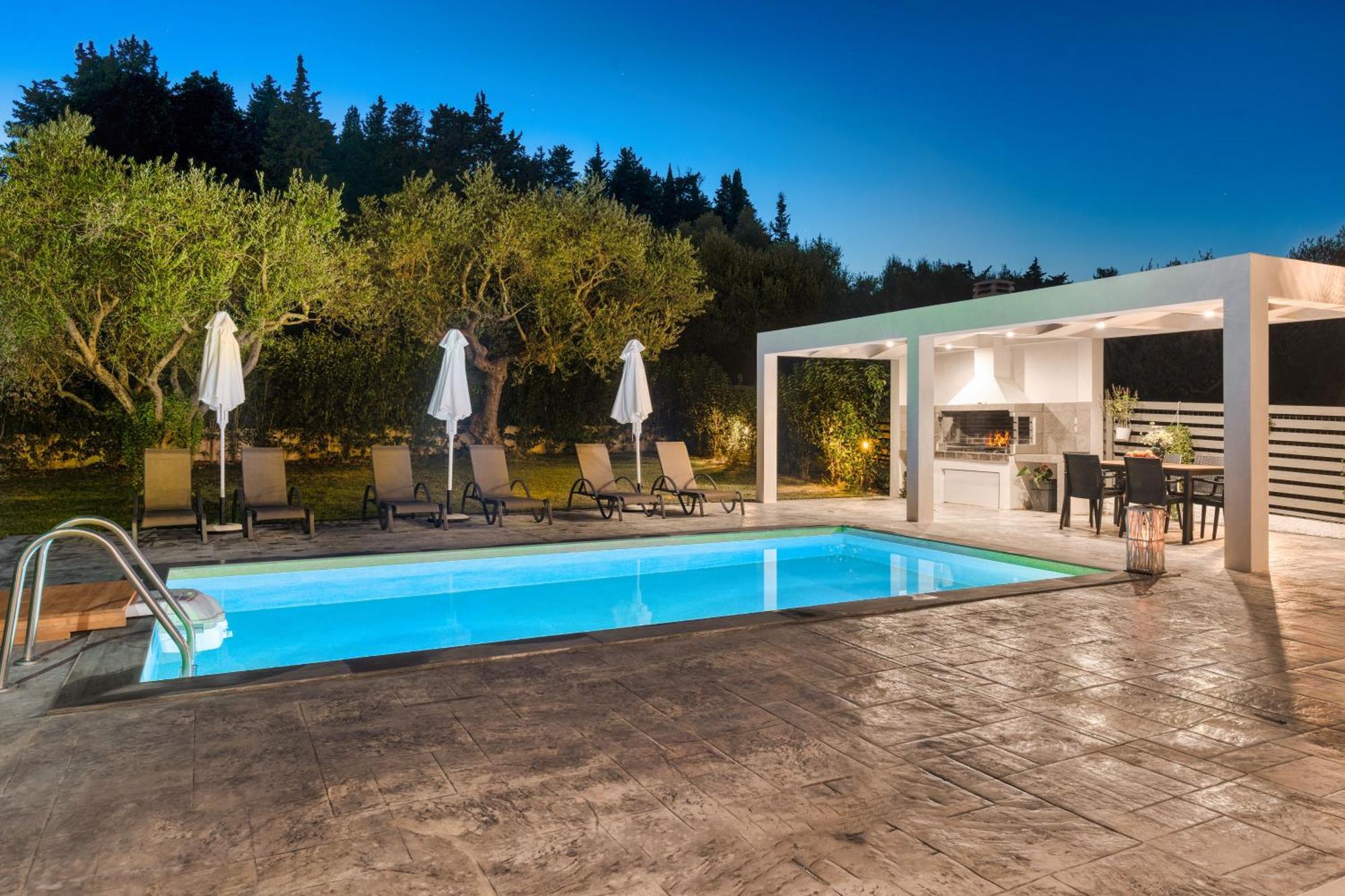 Valeria Private Villa Plános Dış mekan fotoğraf
