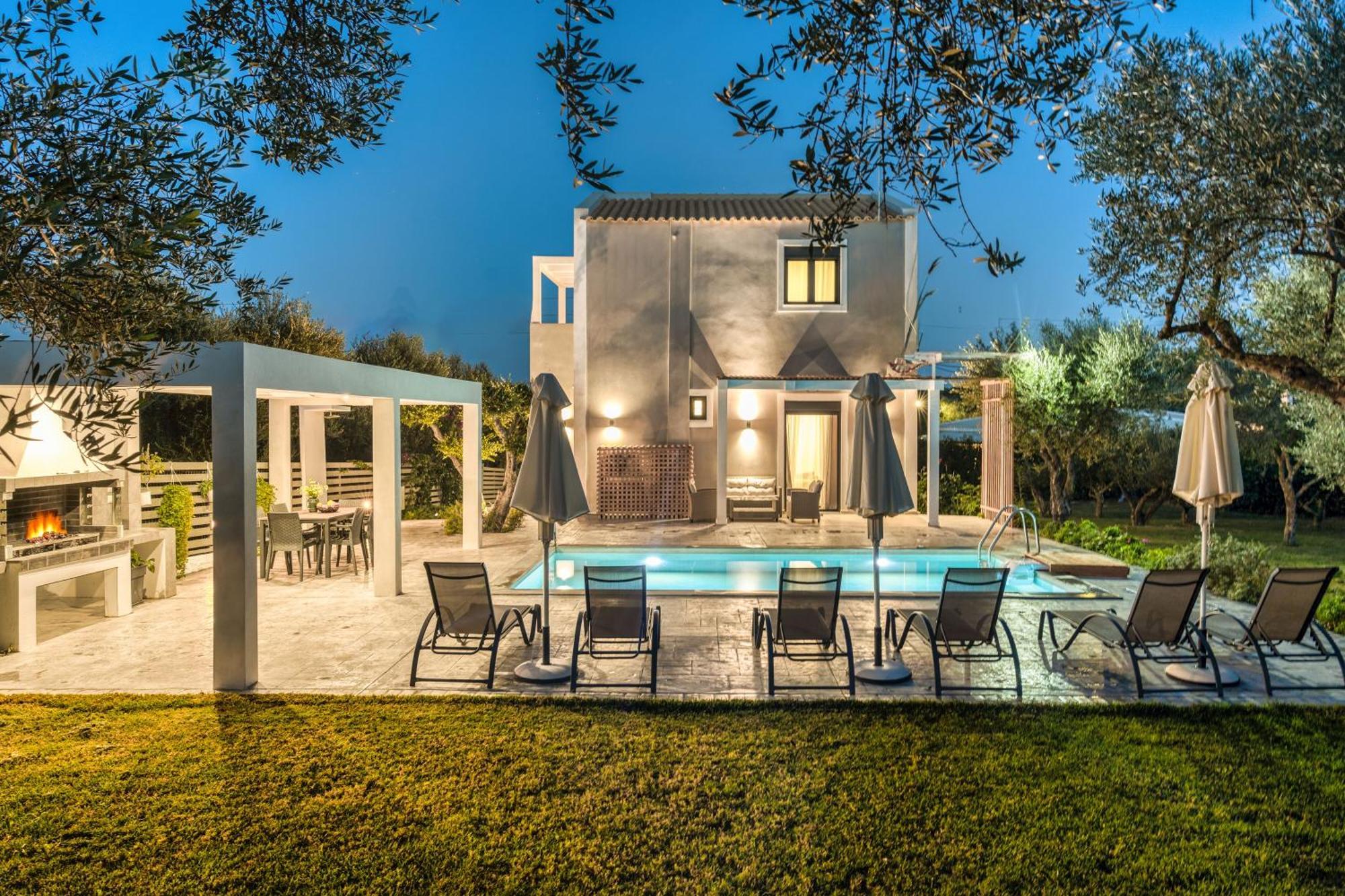 Valeria Private Villa Plános Dış mekan fotoğraf
