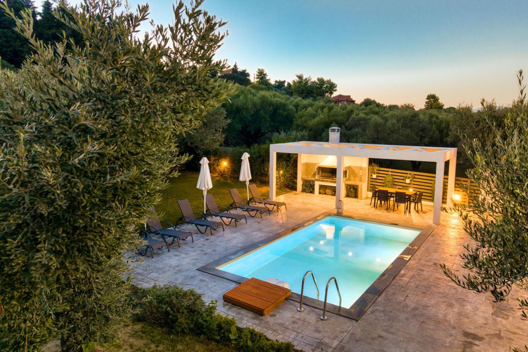 Valeria Private Villa Plános Dış mekan fotoğraf
